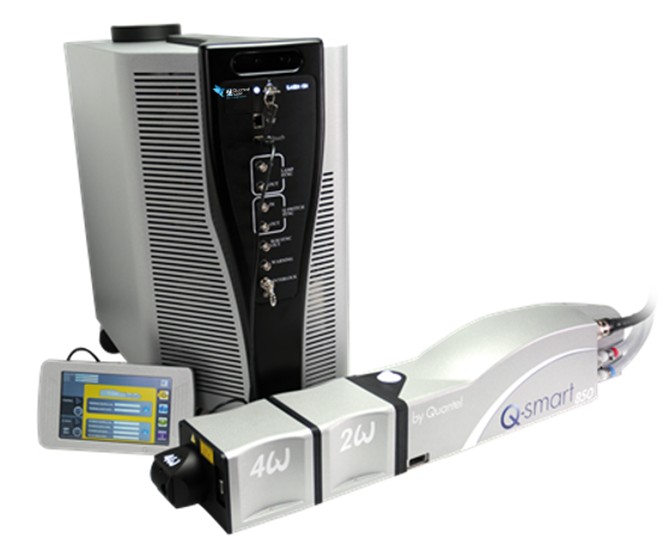 Nd:YAG nanosecond laser system