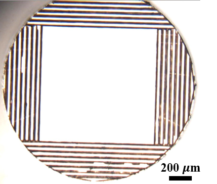 Diamond gratings
