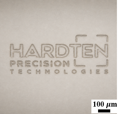 Sub-surface logo marking inside diamond