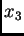 $ x_{3}$