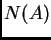 $\displaystyle N(A)$
